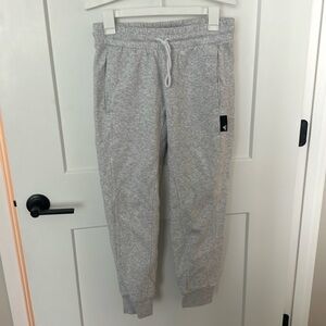 Adidas Gray jogger style sweatpants